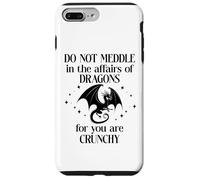 Do Not Meddle in The Affairs of Dragons Book Dragon Fantasy Carcasa para iPhone 7 Plus/8 Plus