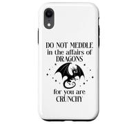 Do Not Meddle in The Affairs of Dragons Book Dragon Fantasy Carcasa para iPhone XR