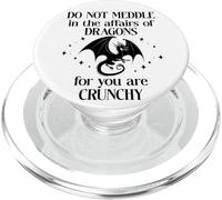 Do Not Meddle in The Affairs of Dragons Book Dragon Fantasy PopSockets PopGrip para MagSafe