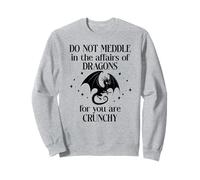 Do Not Meddle in The Affairs of Dragons Book Dragon Fantasy Sudadera
