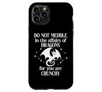 Do Not Meddle in The Affairs of Dragons Sign,Book Dragon Carcasa para iPhone 11 Pro