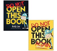 Do Not Open This Book & Do Not Open This Book Again By Andy Lee 2 Books Collection Set