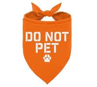 Do Not Pet - Bandana para perro de servicio, perro de servicio en entrenamiento, accesorios para perros de servicio, chaleco para perro nervioso, chaleco para perro Do Not Touch, perro reactivo, cosas