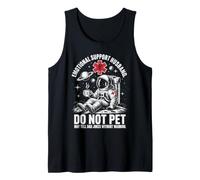 Do Not Pet Día del Padre Padre Divertido Apoyo Emocional Marido Camiseta sin Mangas