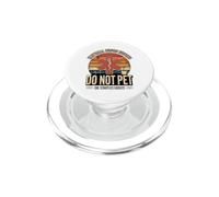 Do Not Pet Día del Padre Padre Divertido Apoyo Emocional Marido PopSockets PopGrip para MagSafe