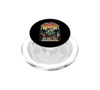 Do Not Pet Día del Padre Padre Divertido Apoyo Emocional Marido PopSockets PopGrip para MagSafe