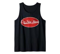 Do Not Start Sarcastic Humorous Varsity Graphic Camiseta sin Mangas
