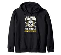 Do Not Touch Tools Or My Daughter Welder Welding Welders Sudadera con Capucha