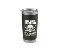 Do Not Touch Tools Or My Daughter Welder Welding Welders Vaso térmico de acero inoxidable de doble pared