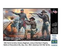 Do Oro Aluminio Maqueta Figura Civil War Serie Master Box 358