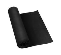 Do²ping Goma EVA Negra, 3mm de espesor de EVA Foam Cosplay, 35.5 x 150cm Alta Densidad 86kg/m3 Goma EVA Rollo para Costume Proyecto DIY (3mm Negro)