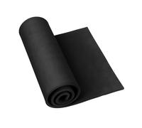 Do²ping Goma EVA Negra, Espuma EVA 10mm, 35.5 x 99cm EVA Foam Cosplay, Alta Densidad 86kg/m3 Rollo Goma EVA para Costume Proyecto DIY (10mm Negro)
