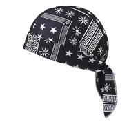 Do Rag | Bandana Per La Testa Traspirante E Rinfrescante - Finitura Bandana Stropicciata Sottocasco | Donna Uomo Sport All'Aria Aperta Palestra Allenamento Viaggio Corsa Ciclismo Calcio Sonno