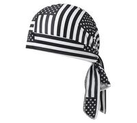 Do Rag - Gorra para pañuelo con estampado de 23,62 pulgadas | Gorro de ciclismo elástico Foulard refrescante unisex | Forro para casco de seguridad transpirable y transpirable para deportes al ar