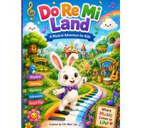 Do Re Mi Land: My First Music Coloring Book: A Cute Musical Coloring Adventure for Kids Ages 3-5
