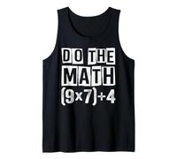 Do The Math 6 7 Meme Funny Six Seven Men Women Teacher Camiseta sin Mangas