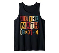 Do The Math 6 7 Meme Funny Six Seven Men Women Teacher Camiseta sin Mangas