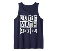 Do The Math 6 7 Meme Funny Six Seven Men Women Teacher Camiseta sin Mangas