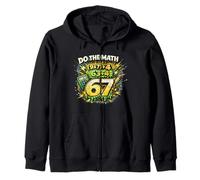 Do The Math 67 Cumpleaños Divertido Broma Matemática Sudadera con Capucha