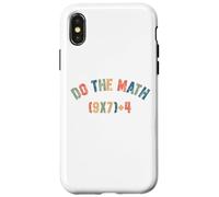 Do The Math 67 Meme Men Women Teacher Funny Six Seven Carcasa para iPhone X/XS