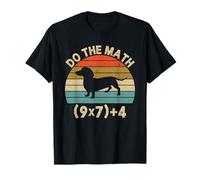 Do The Math Meme 67 Dachshund Dog Camiseta