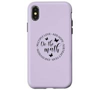 Do The Math - Regalo inspirador para profesora de matemáticas Carcasa para iPhone X/XS