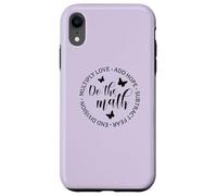 Do The Math - Regalo inspirador para profesora de matemáticas Carcasa para iPhone XR
