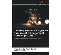Do they differ? Analysis of the use of management control proxies: Breaking the paradigms of Institutional Theory