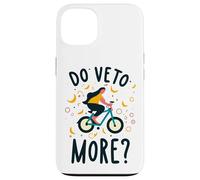 Do Veto More Veneto Frase Divertente Ragazza Cade Dalla Bici Carcasa para iPhone 13