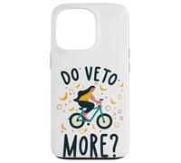 Do Veto More Veneto Frase Divertente Ragazza Cade Dalla Bici Carcasa para iPhone 13 Pro