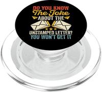 Do You Know The Joke About The Unstamped Letter? You Won'T PopSockets PopGrip para MagSafe