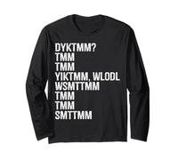 Do You Know The Muffin Man DYKTMM Classic Funny Quote Manga Larga