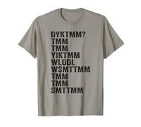 Do You Know The Muffin Man DYKTMM Funny Quote Camiseta