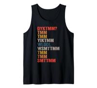 Do You Know The Muffin Man DYKTMM Funny Quote Camiseta sin Mangas