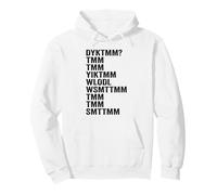 Do You Know The Muffin Man DYKTMM Funny Quote Sudadera con Capucha