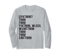 Do You Know The Muffin Man DYKTMM Vintage Funny Quote Manga Larga