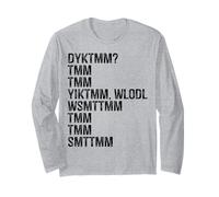 Do You Know The Muffin Man DYKTMM Vintage Nostalgia Wordplay Manga Larga