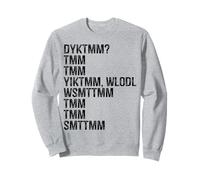 Do You Know The Muffin Man DYKTMM Vintage Nostalgia Wordplay Sudadera