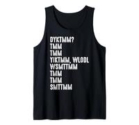 Do You Know The Muffin Man DYKTMM Witty Funny Saying Camiseta sin Mangas