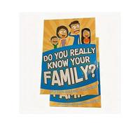 Do You Know Your Family? Family Fun Challenge Card Game Party Birthday Gift Cards
