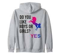 Do You Like Boys or Girls Bisexual Gay Pride Unicorn LGBT Sudadera con Capucha