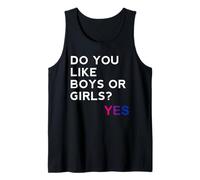 Do You Like Boys or Girls Yes Bisexual Gay Pride Month LGBT Camiseta sin Mangas