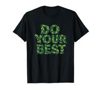 Do Your Best Cub Scout Nature Design Leaf Art Camiseta