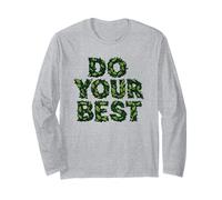 Do Your Best Cub Scout Nature Design Leaf Art Manga Larga