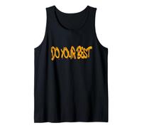 Do Your Best Motivational Quote Camiseta sin Mangas