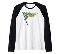 Do Your Best Vintage Cub Scout Pennant Camiseta Manga Raglan