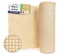DO YOURS Rollo de Ratán de Caña Natural para Reparación y Restauración de Muebles y Chaises, Ideal para Proyectos DIY y Artesanía, Aporta Un Toque Único a Tus Creaciones (40X100CM)