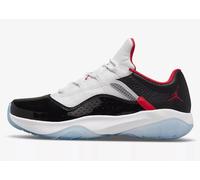 DO0613-160 Nike Air Jordan 11 CMFT Low Blanco Rojo Negro Zapatillas Hombre
