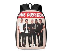 DO3861 Mochila One Direction de gran capacidad, impresa en 3D, para portátil de 17 pulgadas, impermeable,