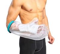Doact - Protector de ducha para pies, protector de yeso para pies, impermeable protector de ducha para piernas, protector de vendaje para piernas, protectores de piernas para pies, impermeable, p